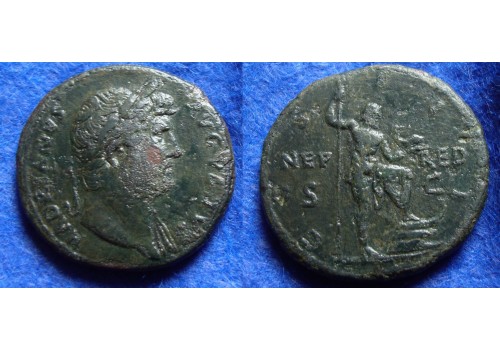 Hadrianus SESTERTIUS - NEPTUNUS (AU1714)