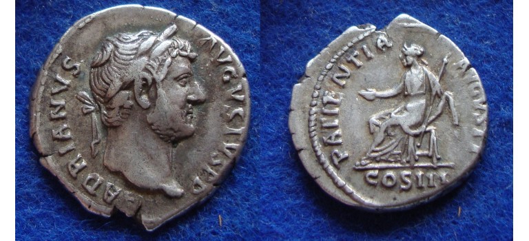 Hadrian  - PATIENTIA exceedingly rare (AU1709)
