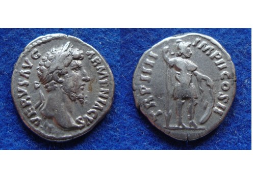 Lucius Verus - MARS  denarius (JUL1726)