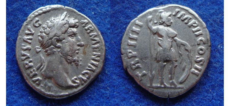 Lucius Verus - MARS denarius (JUL1726)