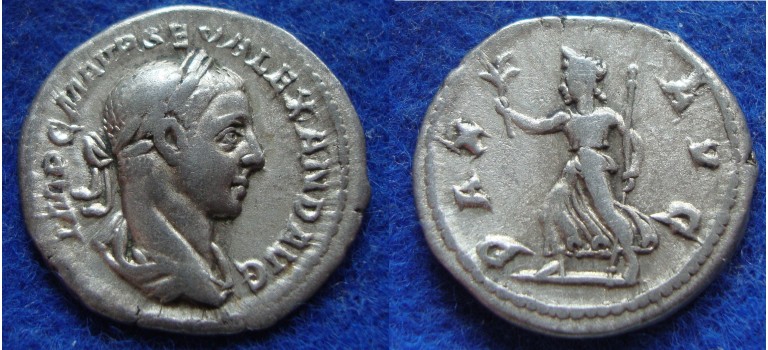 Severus Alexander PAX AVG (JUL1722)