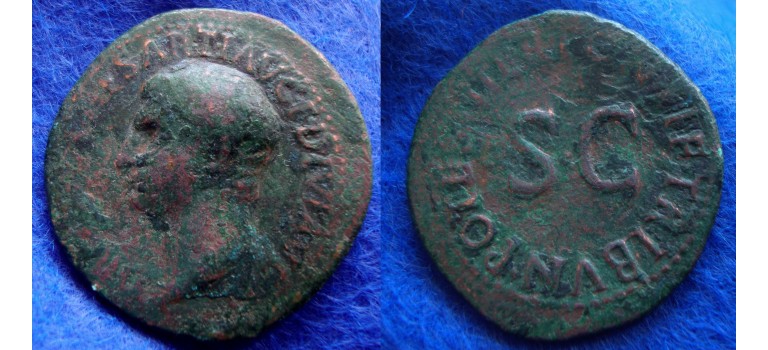 DRUSUS AS -  As geslagen onder Tiberius (JUN1727)