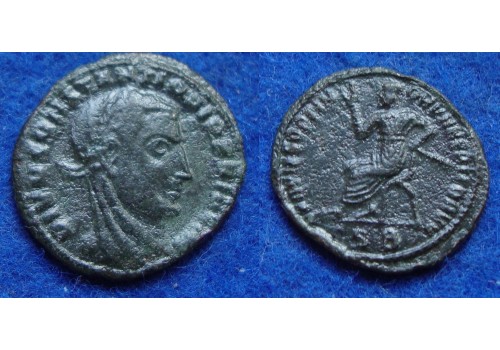 Constantius Chlorus - DIVO CONSTANTIO zeer zeldzaam halffollis, muntteken niet in RIC! (AP1703)