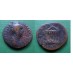 Faustina I - sestertius TEMPLE OF FAUSTINA rare! (Ap1742)