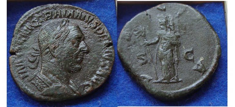 Trajan Decius - Sestertius DACIA interesting (Ap1747)
