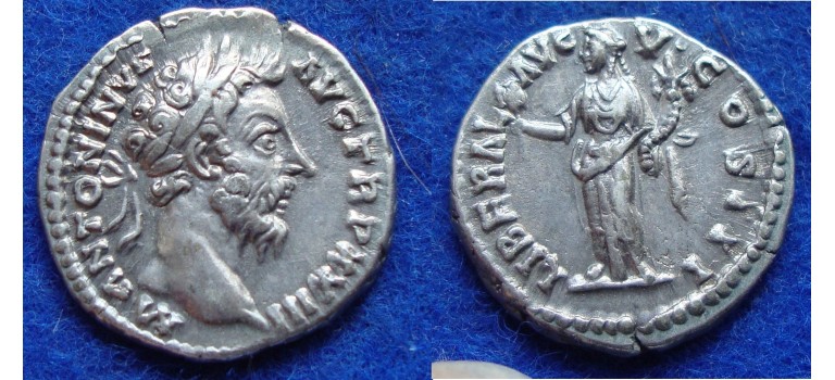 Marcus Aurelius - Liberalitas Extremely fine (MA1718)