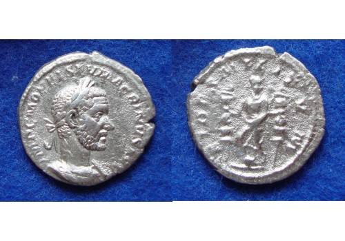 Macrinus - denarius Fides schaars  (AP1730)
