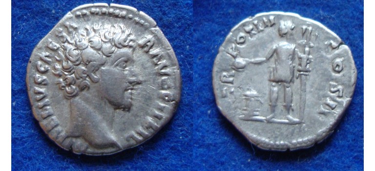 Marcus Aurelius- GENIUS nice juvenile portrait!! SCARCE (ME1713)