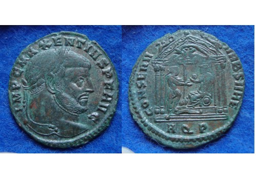 Maxentius  - Temple ROME!  (ME1717)