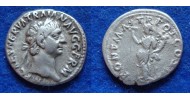 Trajanus- denarius Felicitas early portrait! (ME1708)