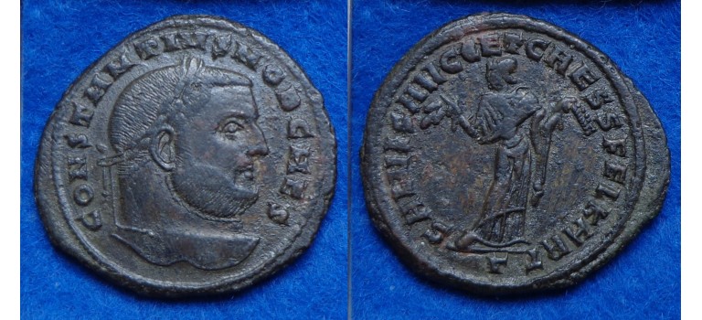 Constantius I - Follis uit Carthago (JA1744)