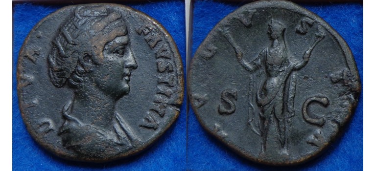 Faustina I - CERES sestertius (JA1710)