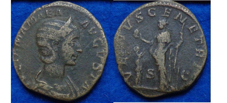 Julia Mamaea -  sestertius VENUS GENETRIX (D1608)