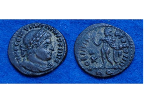 Constantijn de Grote - SOL ROME mooie zilvering! (JA1728)