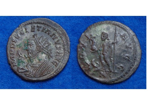 Diocletianus - Antoninianus JUPITER schaarse buste! (JA1717)
