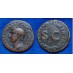 DRUSUS AS -  scarce coin (JA1746)