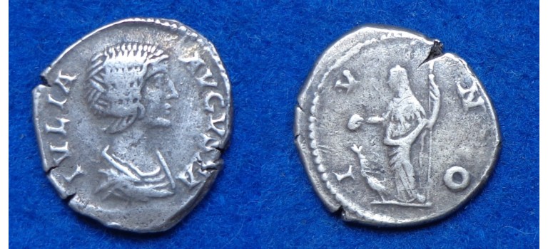 Julia Domna - Juno denarius (D1621)