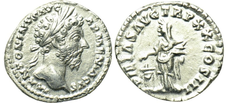 Marcus Aurelius- denarius PIETAS (D1625)