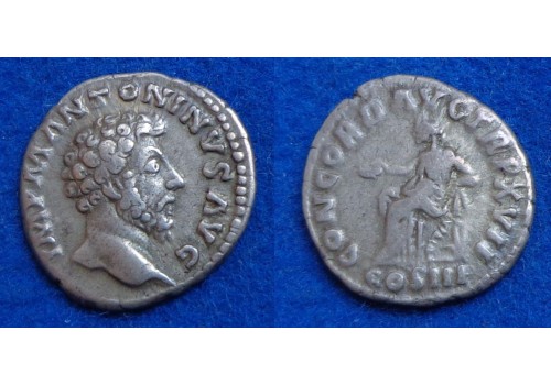 Marcus Aurelius- denarius Concord (JA1705)