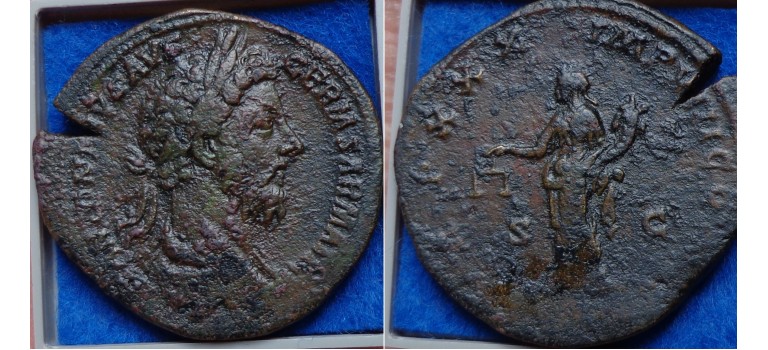 Marcus Aurelius - AEQVITAS SESTERTIUS (JA1729)