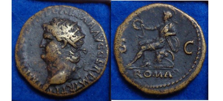 Nero - Dupondius ROMA beauty! (D1615)