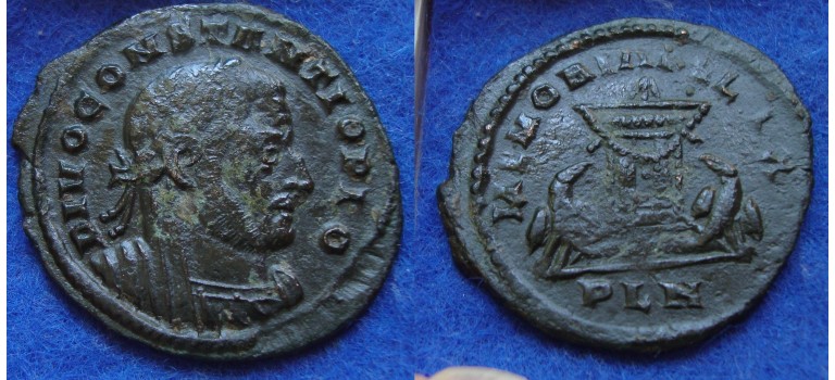 Constantius Chlorus - DIVO CONSTANTIO met altaar (ME1738)