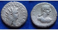 Nero - with his second wife Poppaea! (JUN1741)