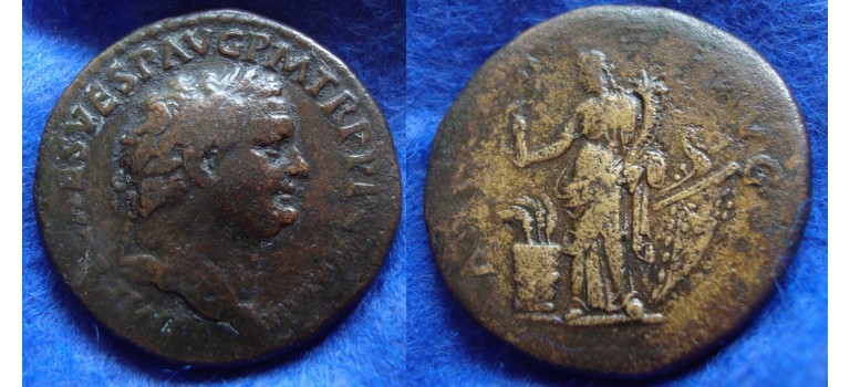 Titus - Sestertius Annona (JUN1705)