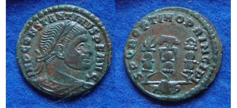 Constantijn de Grote - drie standaards OVERWINNING OP MAXENTIUS!  (ME1719)