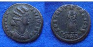 FAUSTA - vrouw van Constantijn met Constantijn II en Constantius II zeer zeldzaam R3 (ME1727)