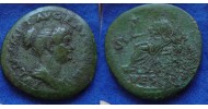 Julia Titi - DUPONDIUS rare Empress nice green patina!  (ME1735)