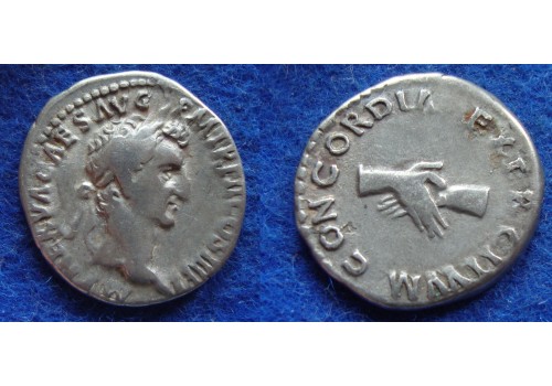 Nerva - denarius HANDDRUK (JUN1730)