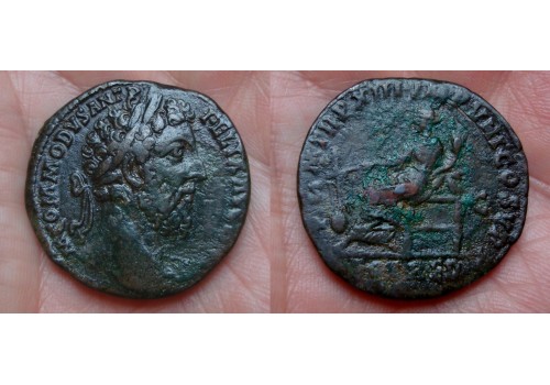 Commodus SESTERTIUS Fortuna!!!!!! (JU1626)