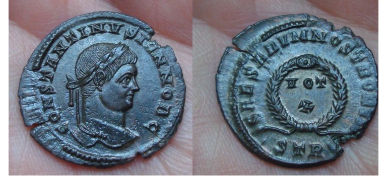 Constantinus II -VOT X  TRIER (JU1616)