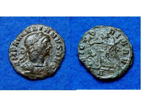 Aurelianus-  Denarius Victoria Avg schaars! (N1578)
