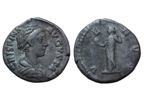 CRISPINA - denarius VENVS schaars (O2664)