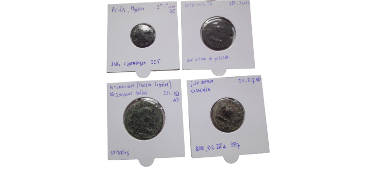 Special offer - 4 ancient coins (AP2608)