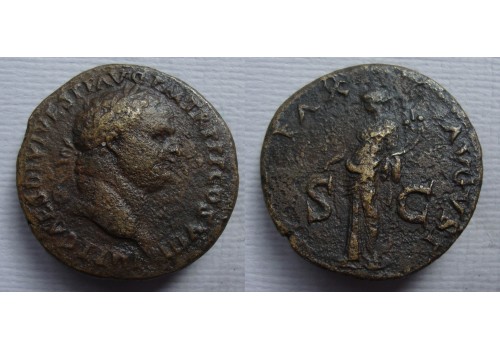 Titus - Sestertius PAX very rare (AP2207)