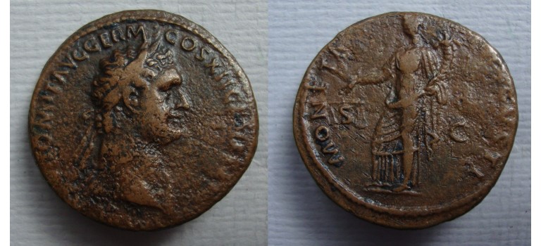 Domitianus- MONETA AS  (AP2208)