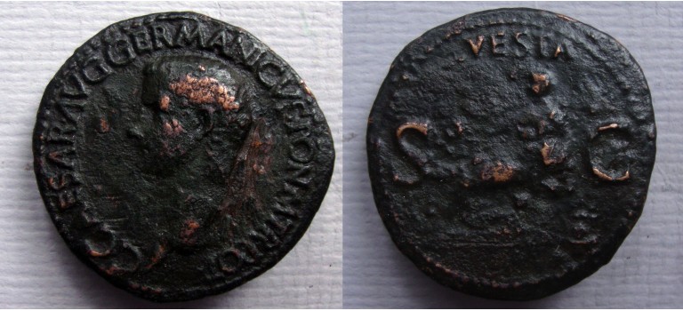 Caligula AS -  VESTA zeldzaam (AP2213)