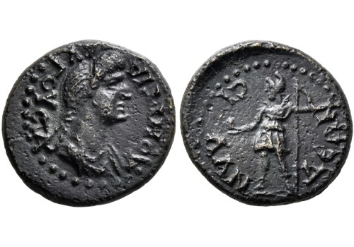 Domitia - vrouw van keizer Domitianus, zeldzaam (AP2216)