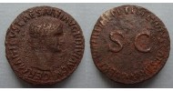 GERMANICUS - AS de vader van Caligula geslagen onder Claudius (AP2256)