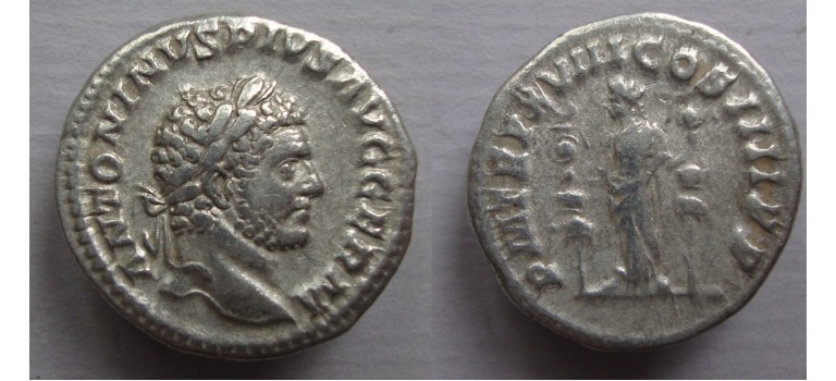 Caracalla -  Denarius FIDES (AP2265)