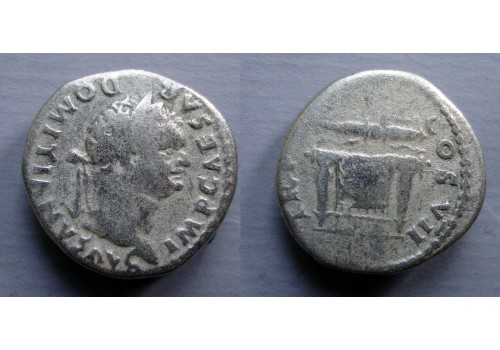 Domitianus - Troon denarius (AP2283)