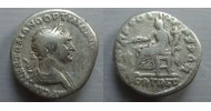 Trajanus - FORT RED  denarius (AP2290)