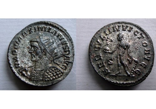 Maximianus  -  Antoninianus Hercules  zeldzaam, niet in RIC! (AP2298)