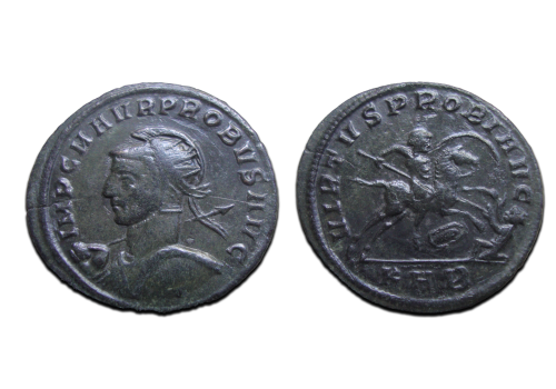 Probus- VIRTVS PROBI AVG battle scene (AP25110)