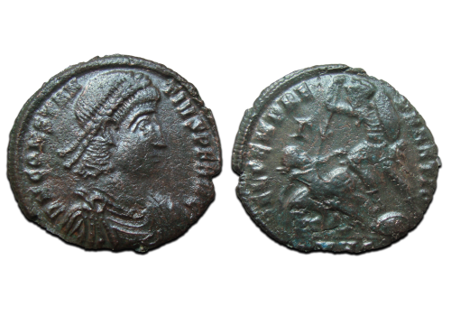 Constantius II - Gevallen ruiter, Heraclea  (AP2515)