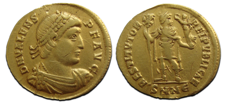 Valens - Solidus (AP2528) Valens - Solidus (AP2528)