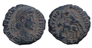 Constantius II - fallen horseman, Aquileia (AP2536)